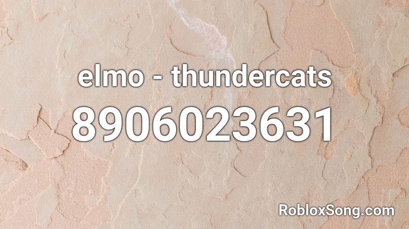 elmo - thundercats Roblox ID