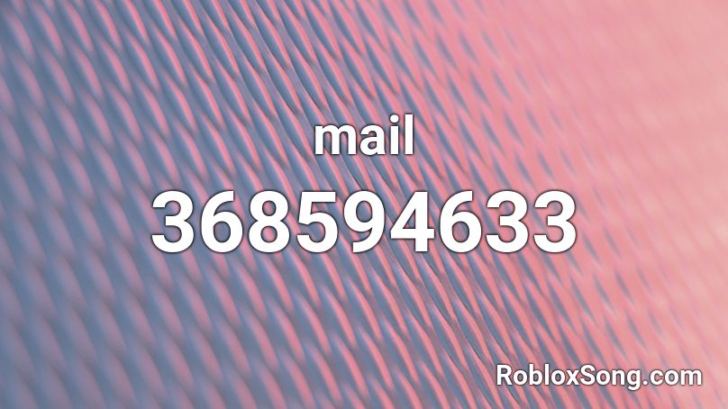 mail Roblox ID