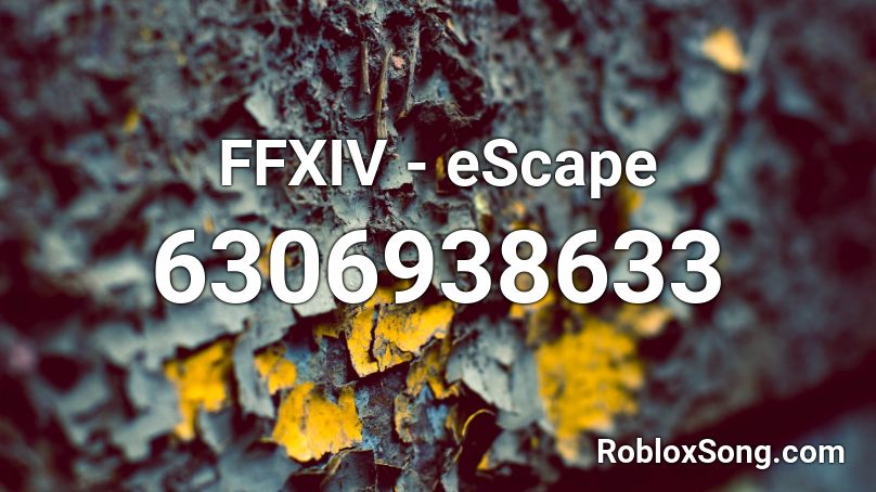 FFXIV - eScape Roblox ID