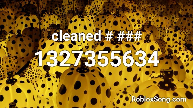 cleaned # ### Roblox ID