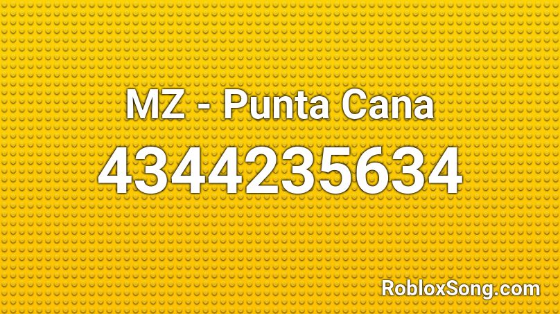 MZ - Punta Cana Roblox ID