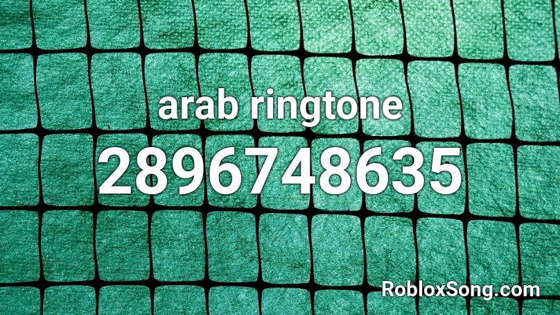 arab ringtone Roblox ID