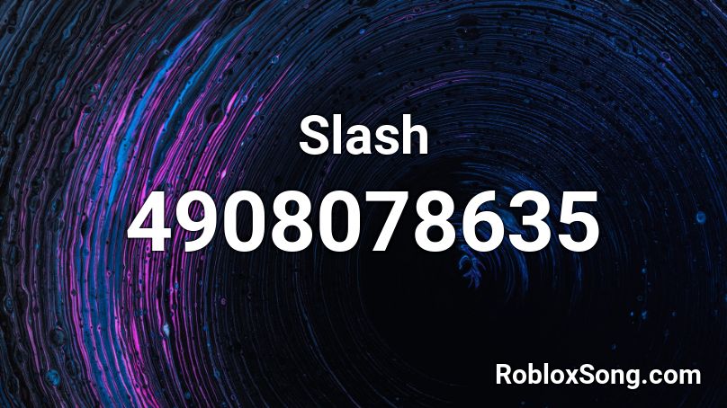 Slash Roblox ID