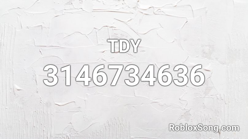 TDY Roblox ID