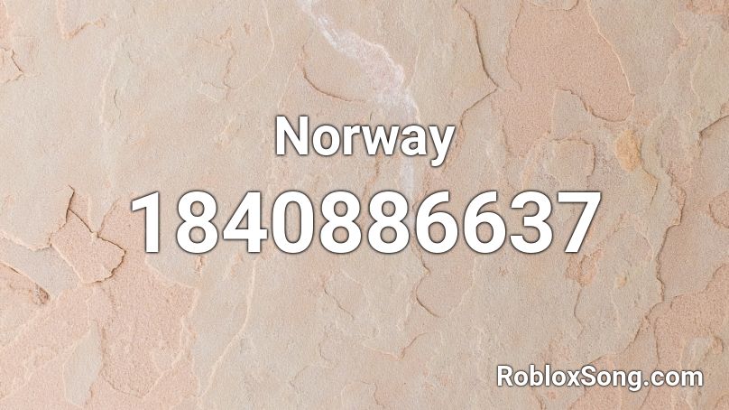 Norway Roblox ID