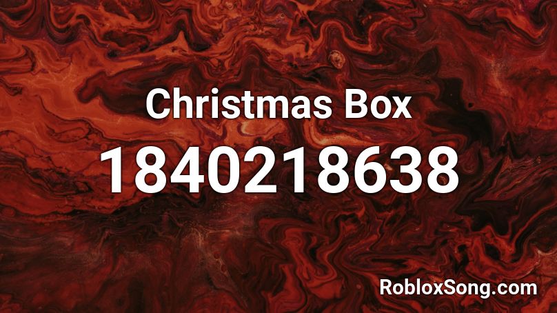 Christmas Box Roblox ID