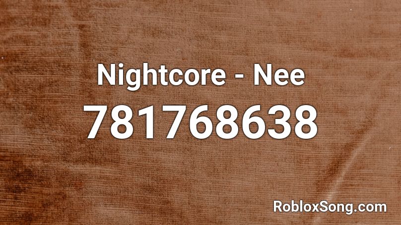 roblox code for nightcore song alarm