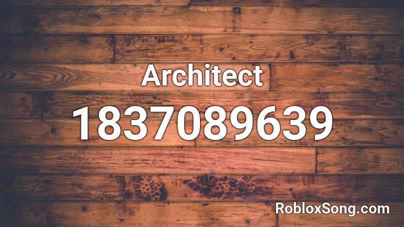 Architect Roblox ID