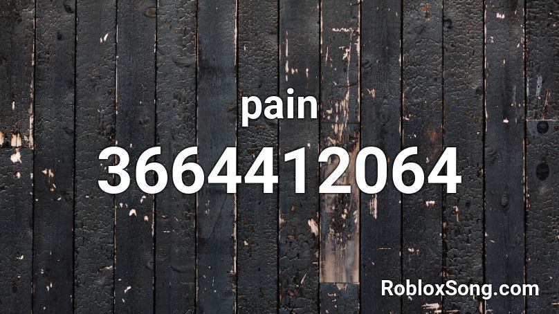 pain Roblox ID
