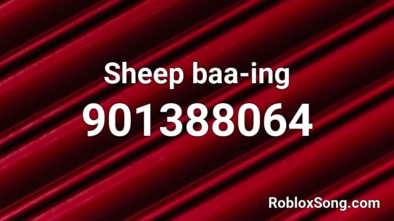 Sheep baa-ing Roblox ID