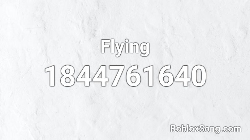 Flying Roblox ID