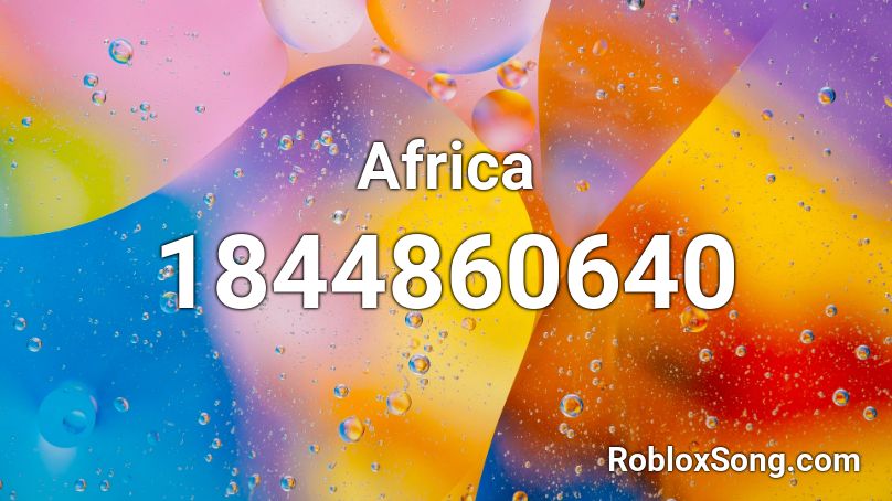 Africa Roblox ID