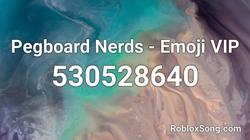 Pegboard Nerds - Emoji VIP Roblox ID