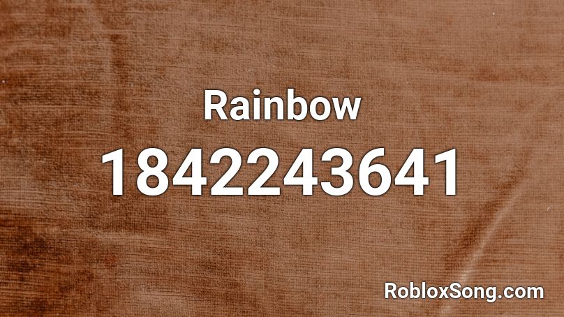 Rainbow Roblox ID