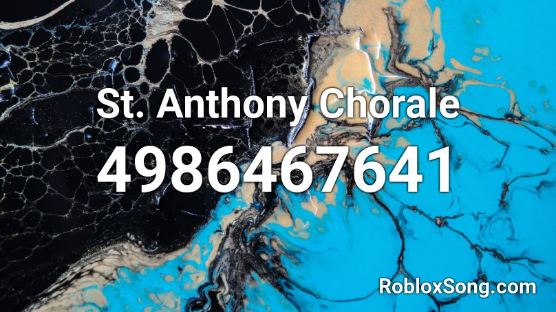 St. Anthony Chorale Roblox ID