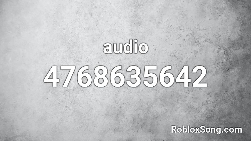 audio Roblox ID