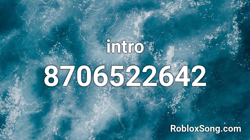 intro Roblox ID