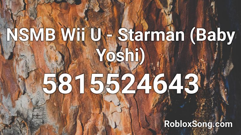 NSMB Wii U - Starman (Baby Yoshi) Roblox ID