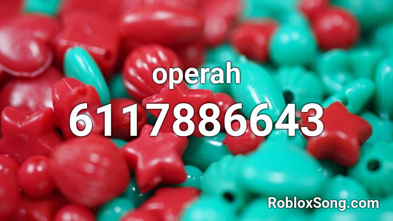 operah Roblox ID