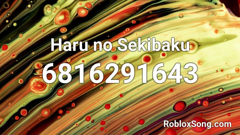 Haru no Sekibaku Roblox ID