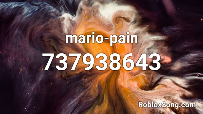 mario-pain Roblox ID
