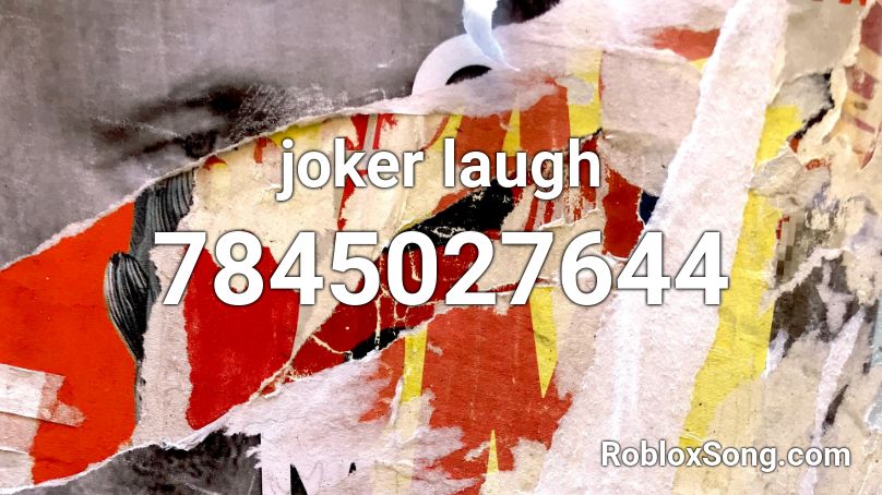 joker laugh Roblox ID