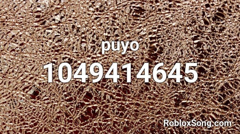 puyo Roblox ID