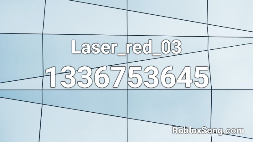 Laser_red_03 Roblox ID