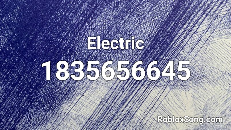 Electric Roblox ID