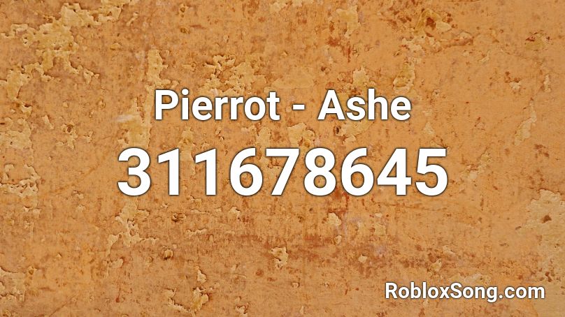 Pierrot - Ashe Roblox ID
