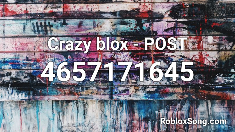 Crazy blox - POST Roblox ID