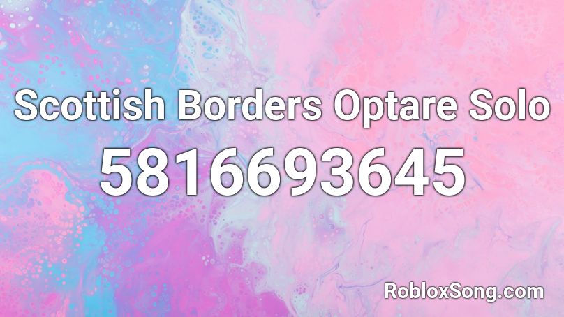 Scottish Borders Optare Solo Roblox ID