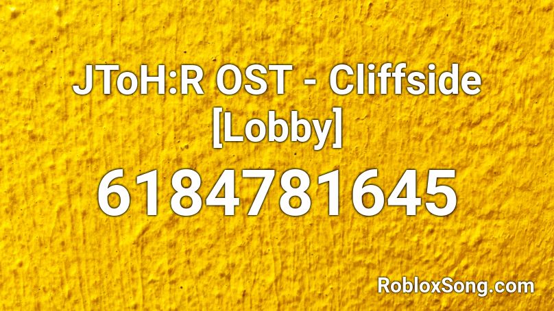 Lobby Music Roblox ID - Roblox music codes