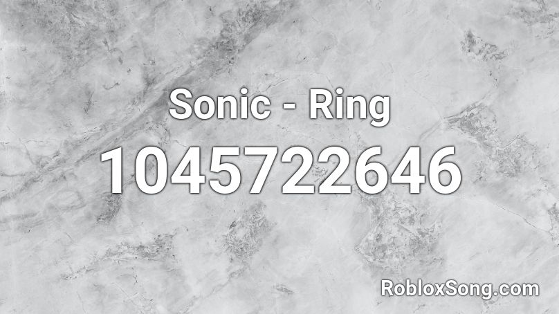 ring Roblox ID