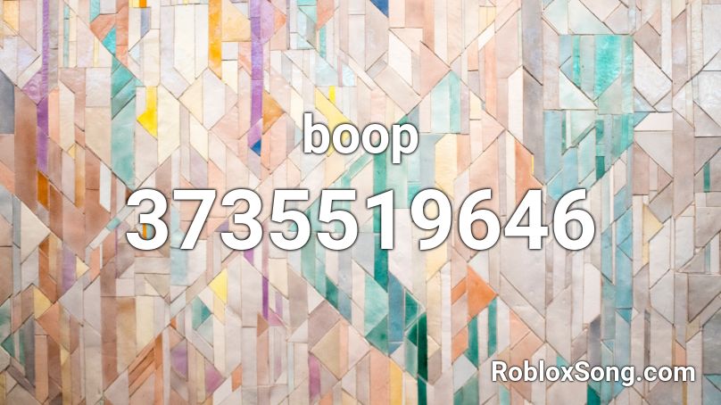 boop Roblox ID