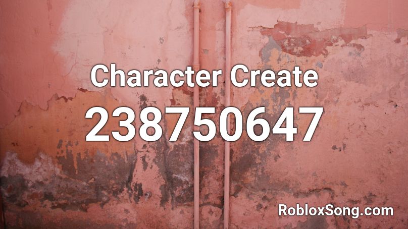 Character Create Roblox ID