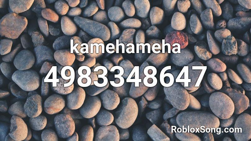 kamehameha Roblox ID