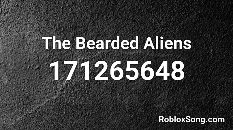 The Bearded Aliens Roblox ID