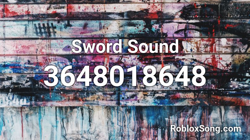 Sword Sound Roblox ID