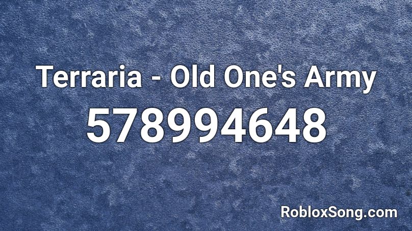 Terraria - Old One's Army Roblox ID
