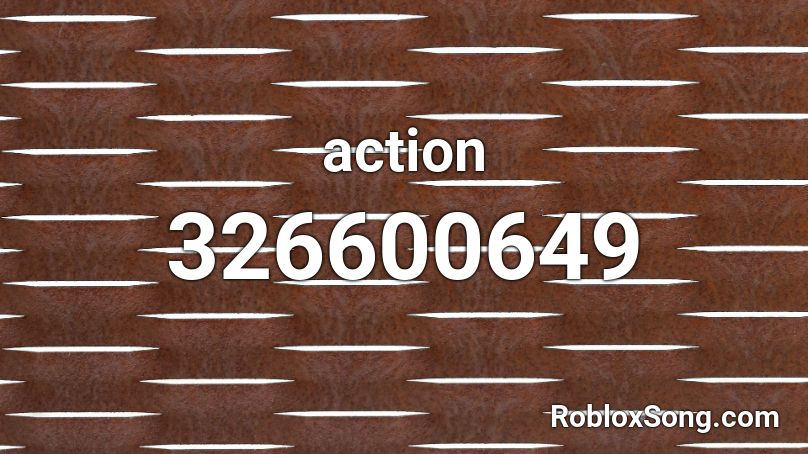 action Roblox ID