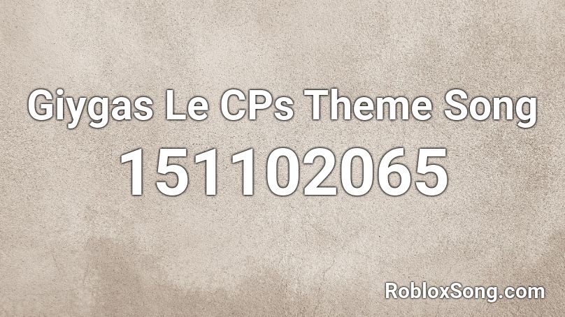 Giygas Le CPs Theme Song Roblox ID