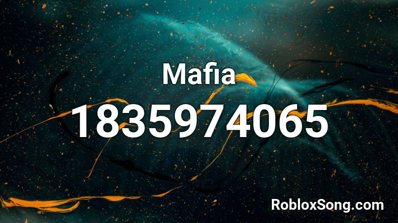 Mafia Roblox ID