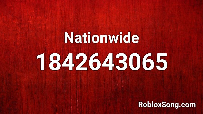 Nationwide Roblox ID