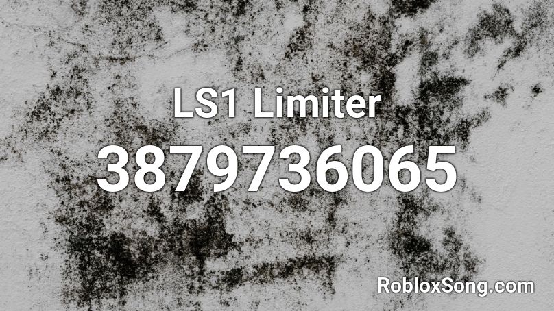 LS1 Limiter Roblox ID