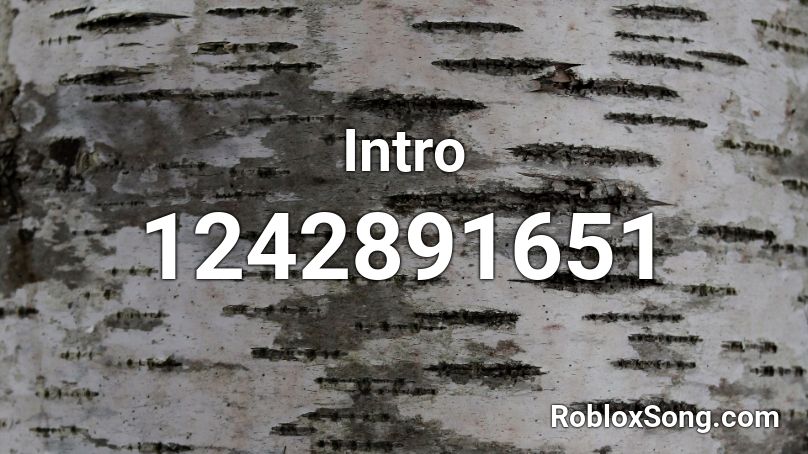 Intro Roblox ID