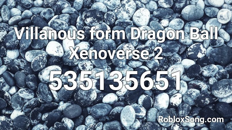 Villanous form Dragon Ball Xenoverse 2 Roblox ID