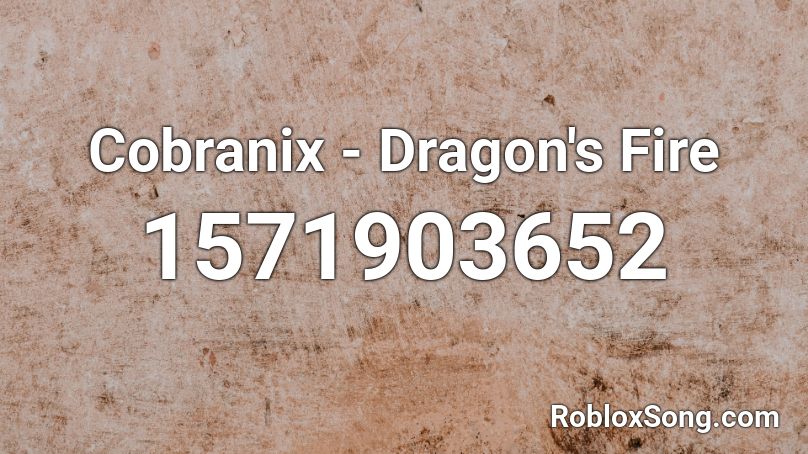 Cobranix - Dragon's Fire Roblox ID