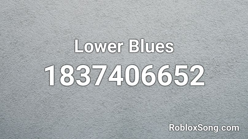 Lower Blues Roblox ID