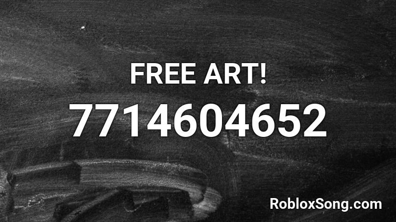 FREE ART! Roblox ID